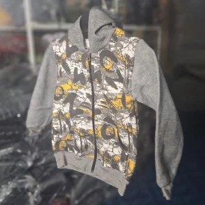 سویشرت بچه‌گانه طرح‌دار ملانژ